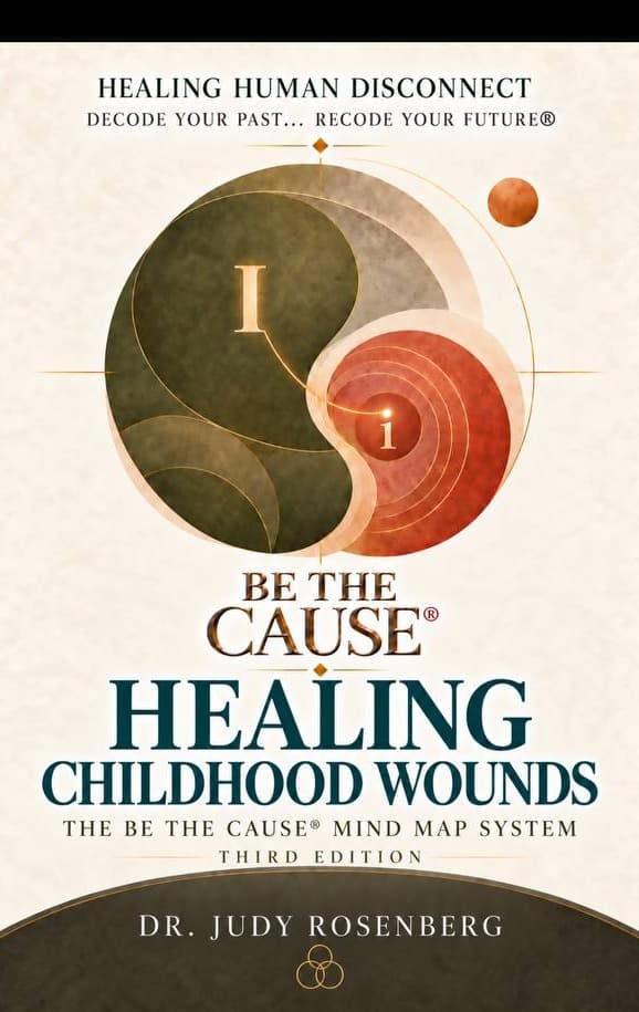 Healing Childhood Wounds: The Be The Cause Mind Map System, Third Edition book cover